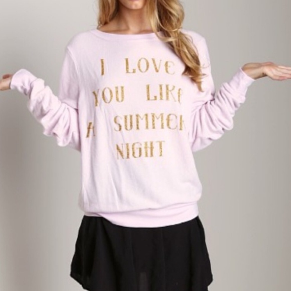 WILDFOX Baggy Beach Jumper